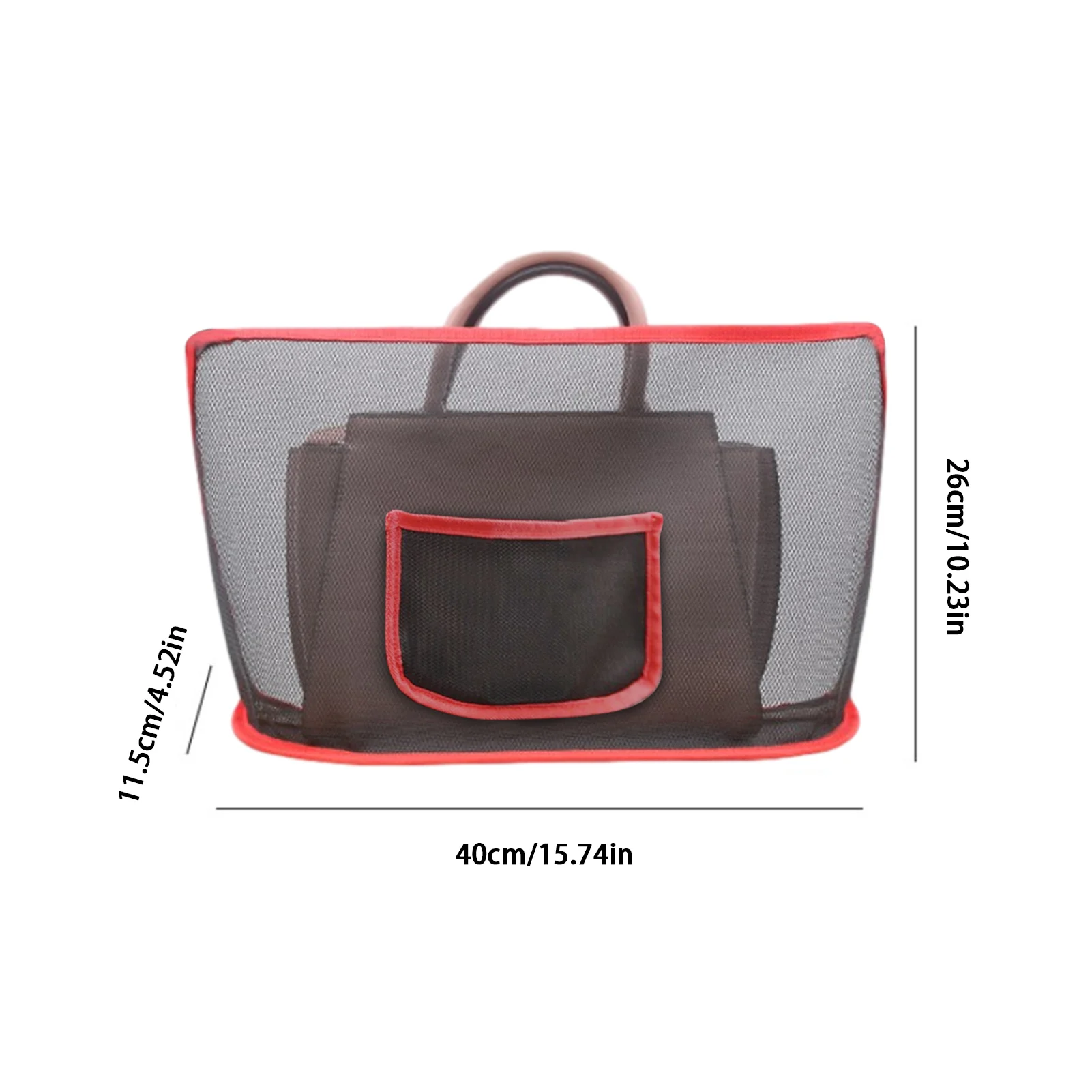 

Car Net Pocket Handbag Holder Universal Multifunction Car Organizer Seat Gap Storage Mesh Pocket Interior Accessories