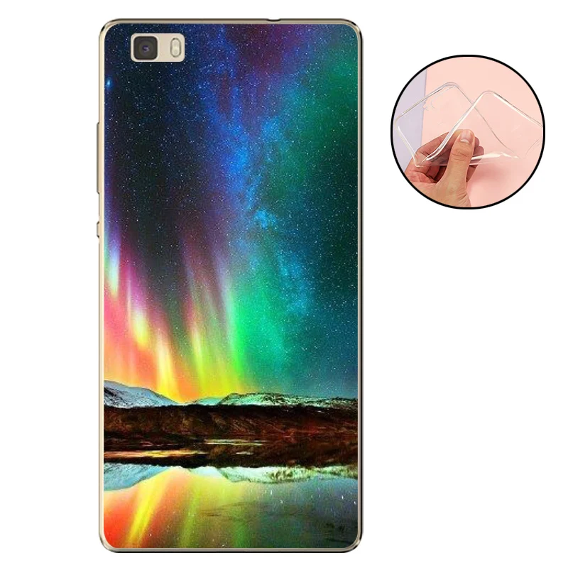 5 0 &quotчехлы для Huawei P8 Lite 2015 чехол силиконовый мягкий задняя крышка телефона из ТПУ
