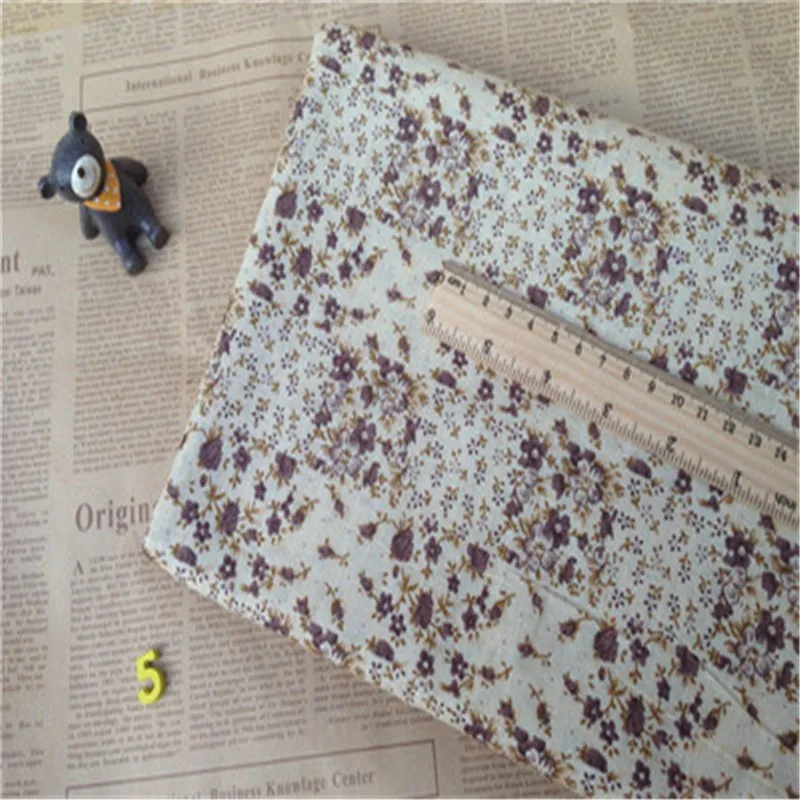 Хлопковая ткань с принтом в горошек Ткань Одежда занавеска скатерть