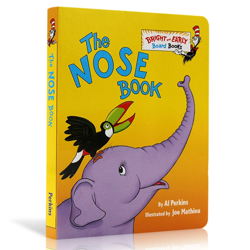 Dr Seuss серия The Tooth Book Детские картонные книги на английском языке для детей