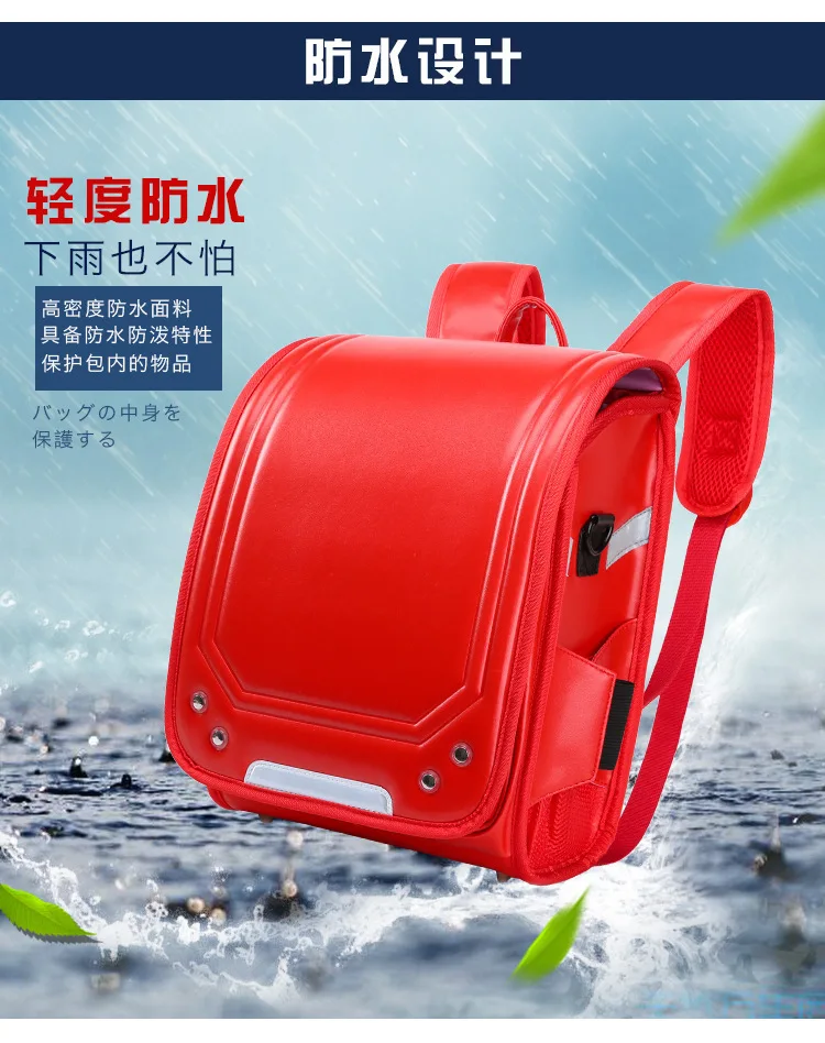 Японские водонепроницаемые Рюкзаки для начальной школы Mochila Feminina, кожаный милый рюкзак для девочек-подростков, Женский школьный рюкзак Rugzak