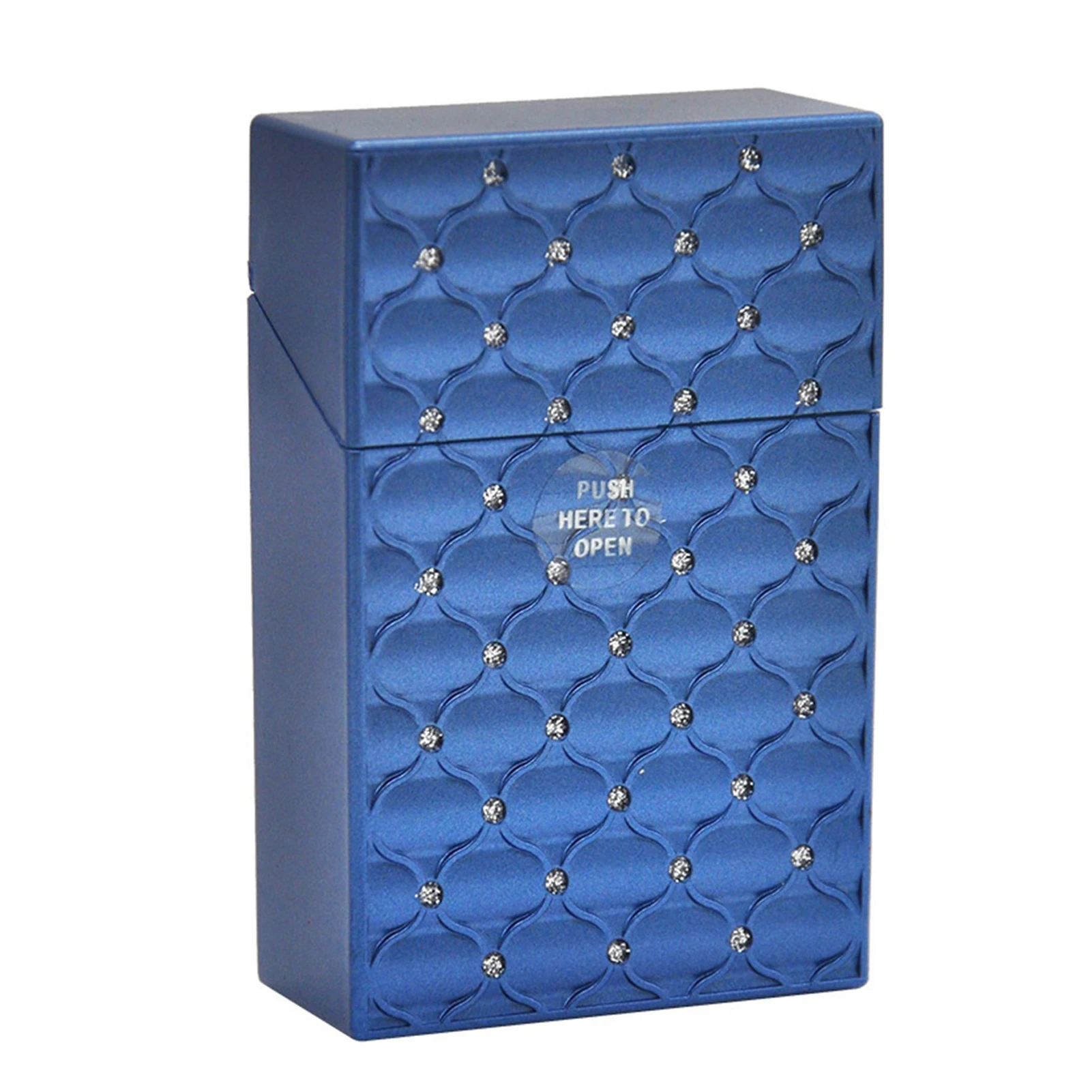 

Модная и изысканная коробка для хранения сигарет в качестве подарка для парня и отца стильный длинный Чехол Для Стразы