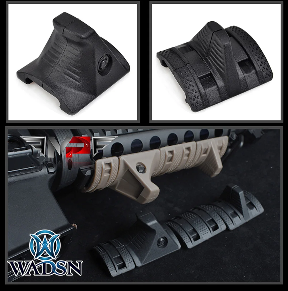 WADSN Airsoft МП 4 шт./компл. EMagpul ручной единый набор защита для рук панели Picatiny Softair рельсовая накладка MP02023 оружейные аксессуары