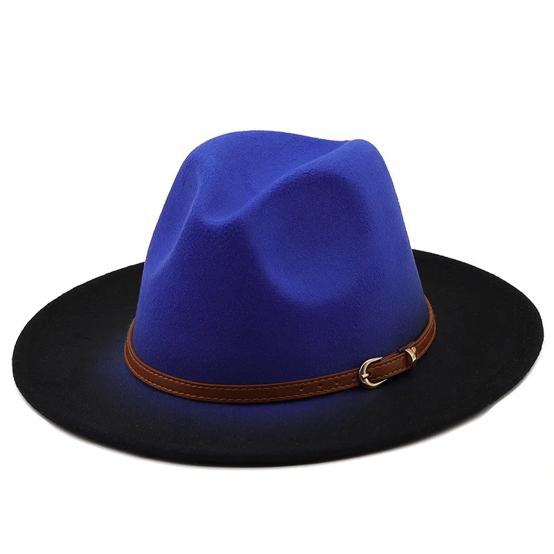 

Women Men Felt Hat Fedoras Bulk Woman Man Fedora Hats Lady Formal Top Cap Female Male Jazz Panama Caps Wholesale 2021 Winter NEW