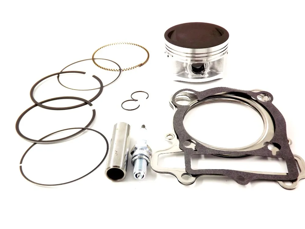 PISTON RINGS GASKET WITH SPARK PLUG KIT for YAMAHA WARRIOR 350 YFM 350 1987-2004