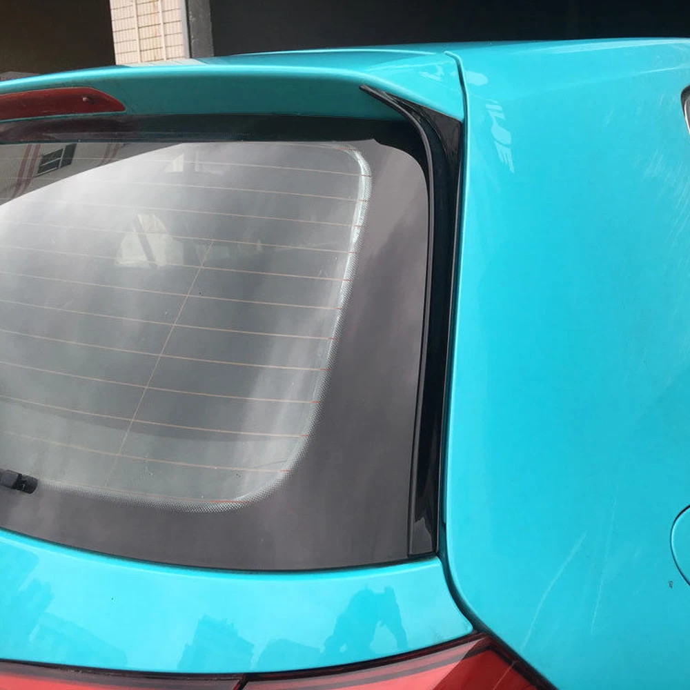 Блестящий спойлер для багажника 2 шт. боковое крыло клапан VW GOLF 7 VII MK7 TSI TDI 14 18