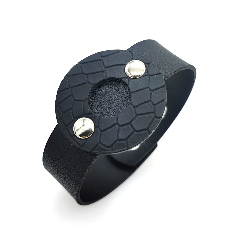 Новые модные кожаные браслеты с трещинами для женщин дизайнерские в стиле панк