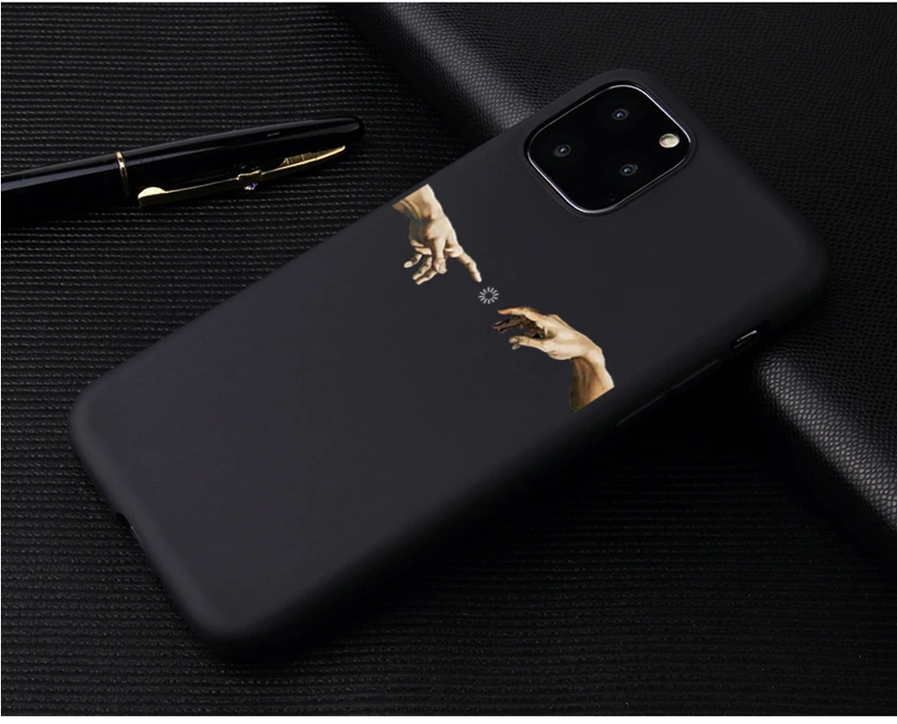 Мягкий силиконовый чехол для iPhone 11Pro 6 6s X 7 8 Plus 5S SE XS Max XR чехол для телефона