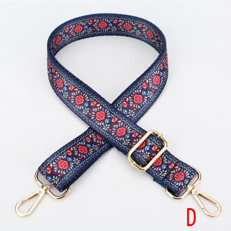 D gold buckle Meetee, новинка, ширина 3,8 см, разноцветная Замена ремней на плечо, ремни для сумок, золотые, серебряные, с черной пряжкой, сделай сам, аксессуары для сумок - Цвет: D gold buckle