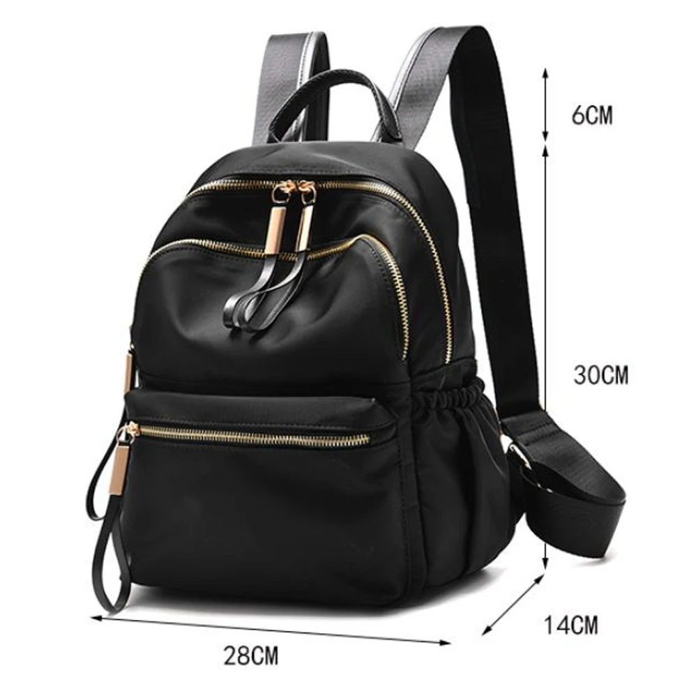

Women Female Anti-theft Backpack Classic PU Leather Solid Color Backpacks Canta Fashion Shoulder Bag Vintage Travel Rucksack