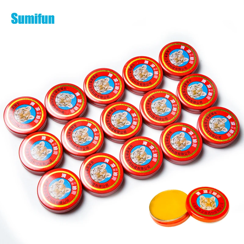 Sumifun 3g красный бальзам с тигром мазь китайский оригинальный Мазь облегчение боли