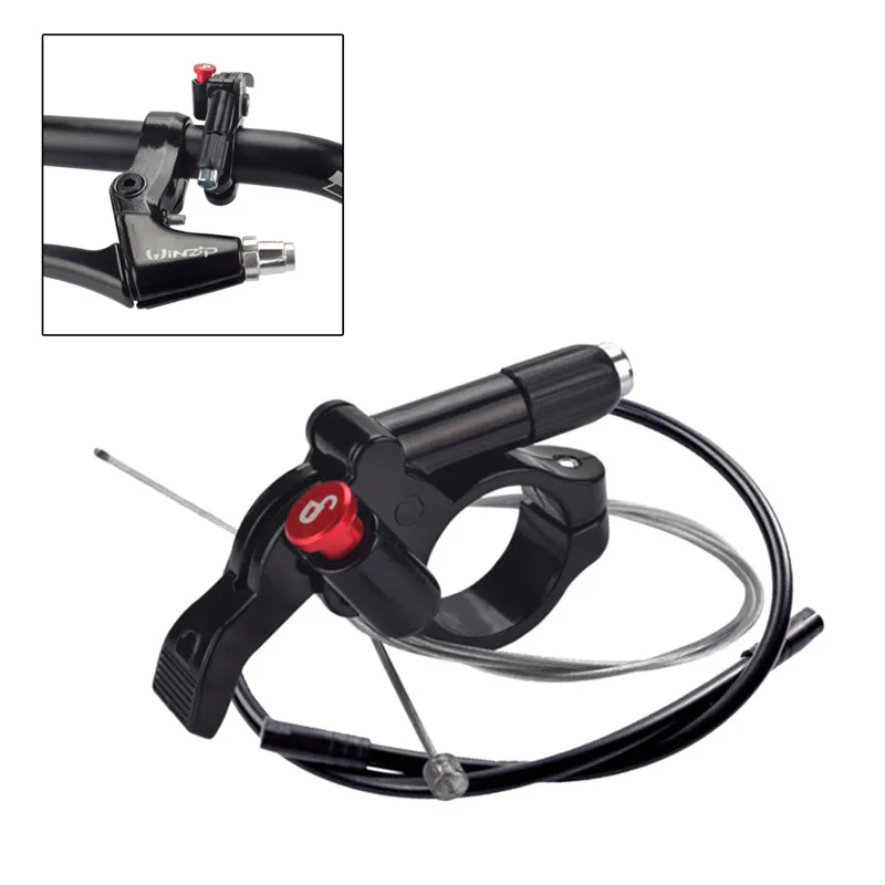 Aluminum Alloy Mountain Bicycle Fork Lock Control Parts MTB Accessories Lever Handlebar | Спорт и развлечения