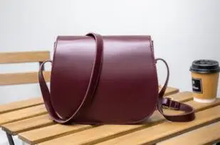 wine red Модная сумка из воловьей кожи, роскошная брендовая сумка на плечо, маленькая вместительная цветная женская сумка, женская сумка на плечо, дизайнерская C1191 - Цвет: wine red