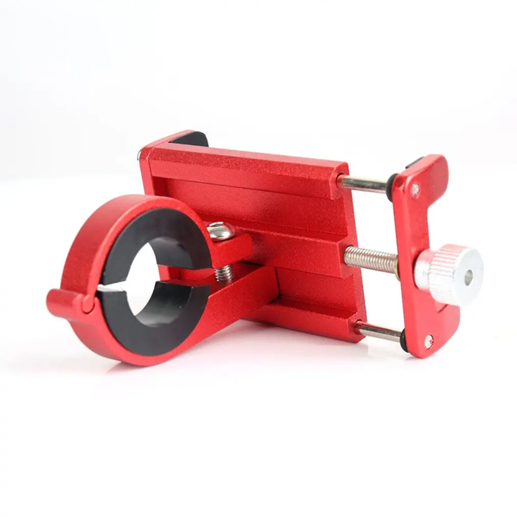 

Bicycle Phone Holder Universal Motorcycle Handlebar Mount Mobile Phone Holder Stand Aluminum Alloy Bracket