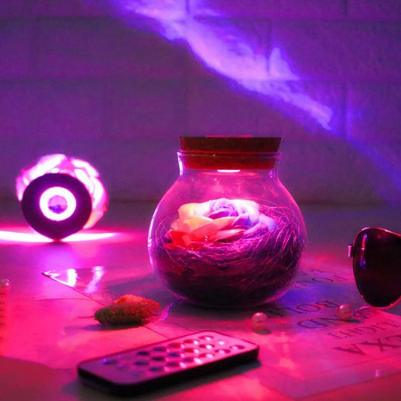 

Valentine's Day Rose Wishing Bottle Glowing Glass Colorful Rose Soap Flower Hot!