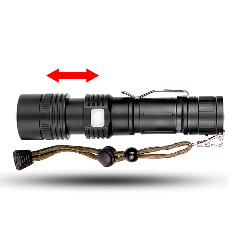 XHP70.2 самый мощный фонарик XHP50 USB Zoom СВЕТОДИОДНЫЙ Фонарь Xlamp тактический охотничий фонарь 18650 26650 для самообороны