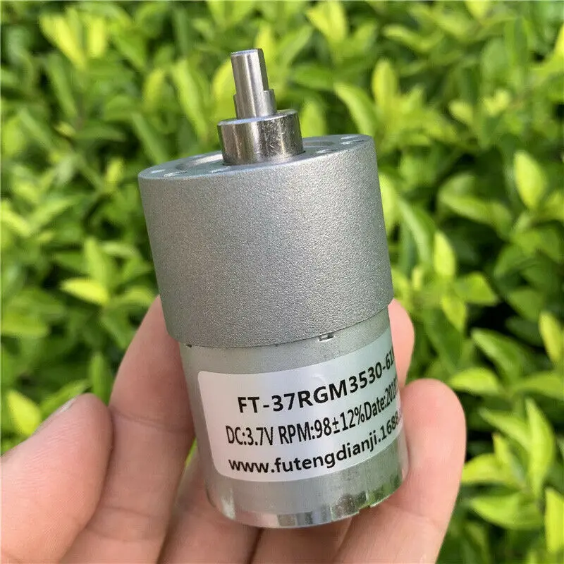 С ультратонкой оправой 37 мм микро-металлическая передача коробка Электрический