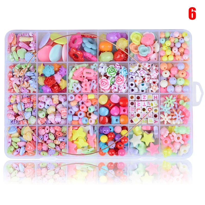 24 типа/коробка художественный браслет из бисера DIY аксессуары для браслетов