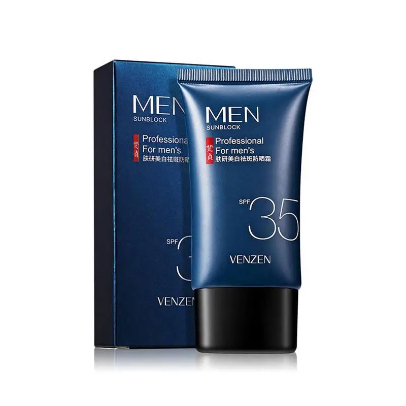 

Body Sunscreen For Men Whitening Sun Cream Sunblock Skin Protective Cream Anti-Aging Oil-control Moisturizing SPF 35