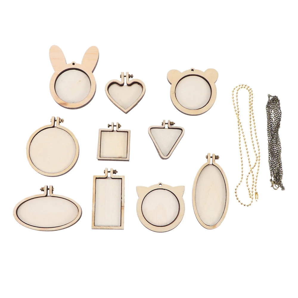 12 шт. Вышивка крестом фиксирующая рамка мини юбка с вышивкой деревянные пяльцы DIY