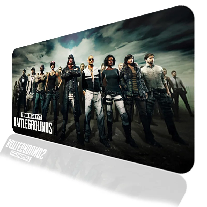 PUBG большой размер игровой коврик для мыши геймер пк компьютер Клавиатура коврики