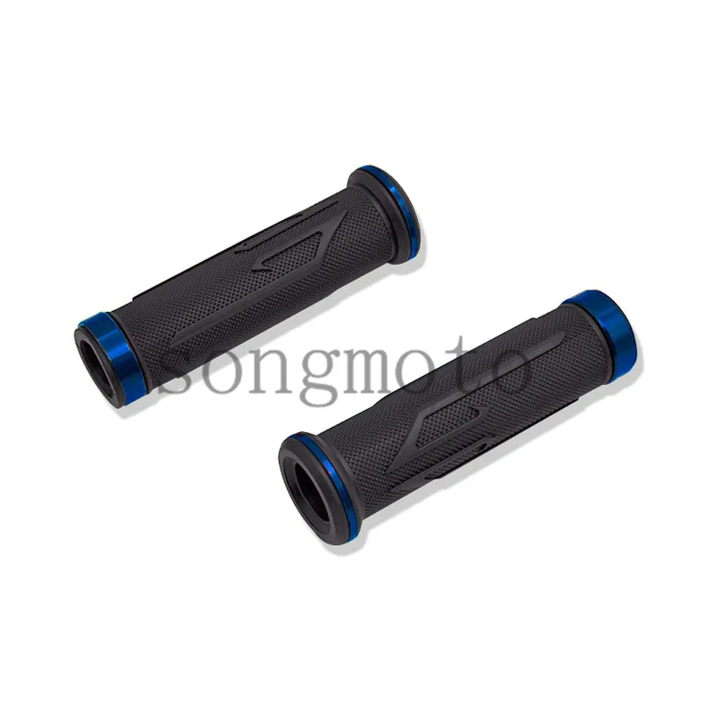 

6 colors Universal Motorcycle Rubber 22mm 7/8" Hand Grips For Honda Kawasaki Yamaha Suzuki BMW MX Pit Dirt Bik