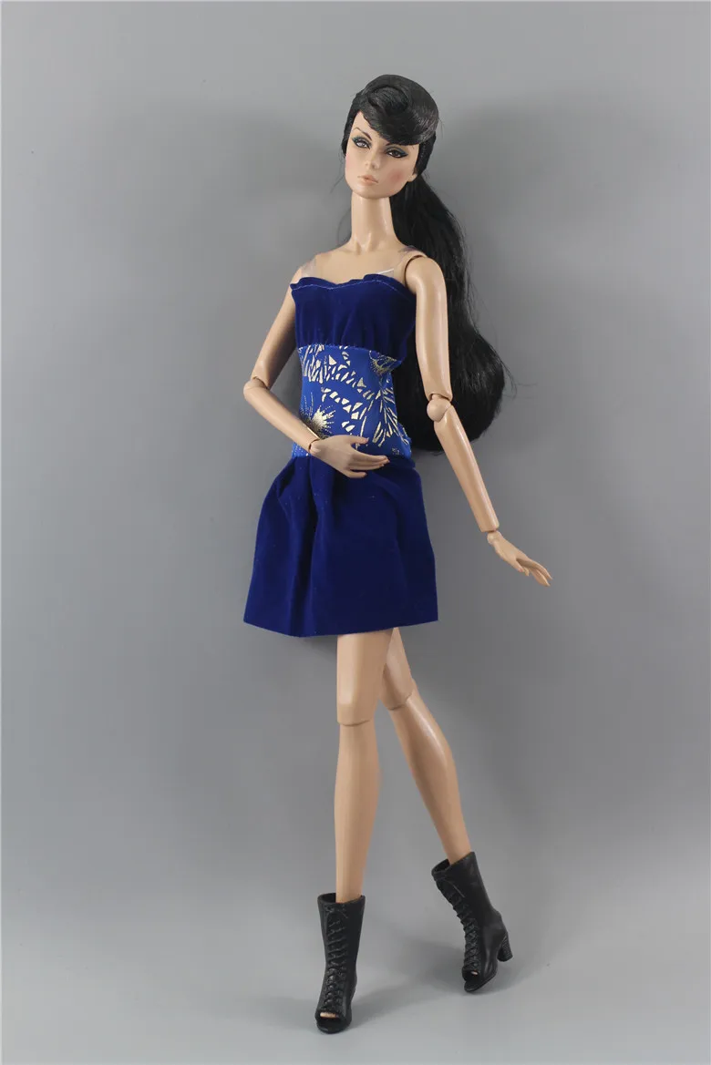 Летняя одежда комплект одежды рубашка штаны юбка платье пальто сумка наряд для 1/6