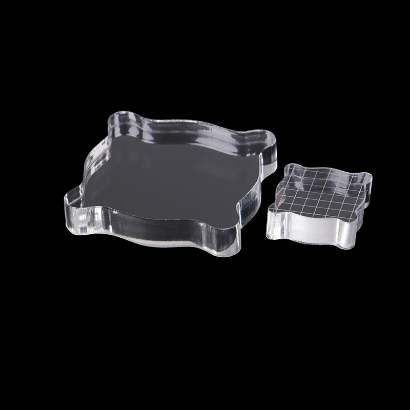 1 шт. прозрачные акриловые штамповочные инструменты для скрапбукинга DIY ремесла