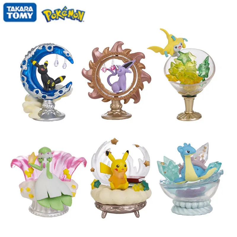 

Pokemon Blind Box Pikachu Espeon Umbreon Jirachi Lapras Gardevoir Anime Action Figures Dolls Kids Birthday Toy Gift