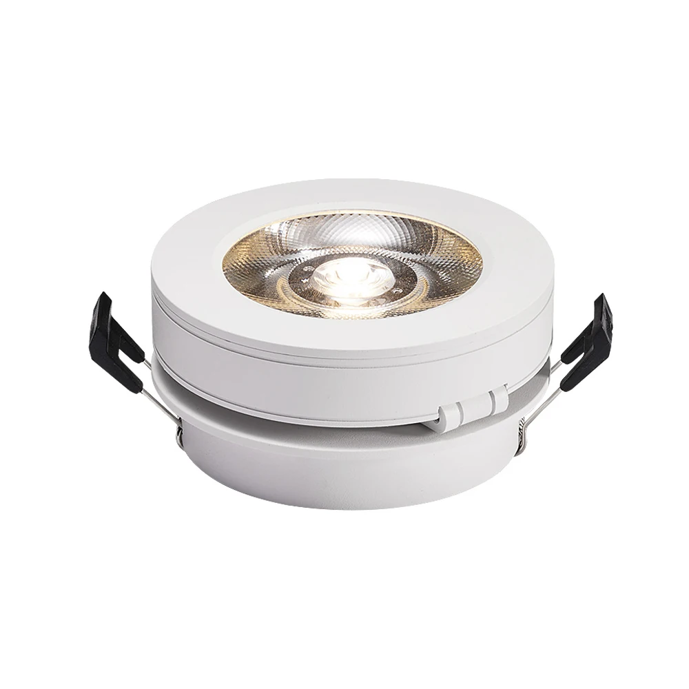 

Rotatable 360 Foldable 90 Angle 3W/5W/7W/12W Slim COB Ceiling Recessed Downlight Indoor LED Spot Light