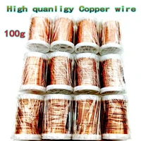 100gpcs polyurethane enameled copper wire varnished diameter 0 10 130 160 2to1 3mm qa 1155 2uew for transformer wire jumper