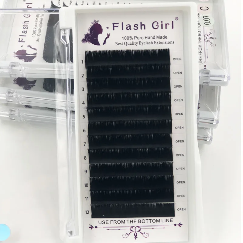 Flash girl Auto Fans ресницы цветущие для наращивания чтобы сделать веер автоматические
