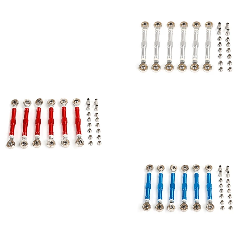 

CNC Metal Remote Control Whole Car Tie Rod for 1/5 Scale LOSI 5IVE-T 5T ROVAN LT Model Toys Car Parts