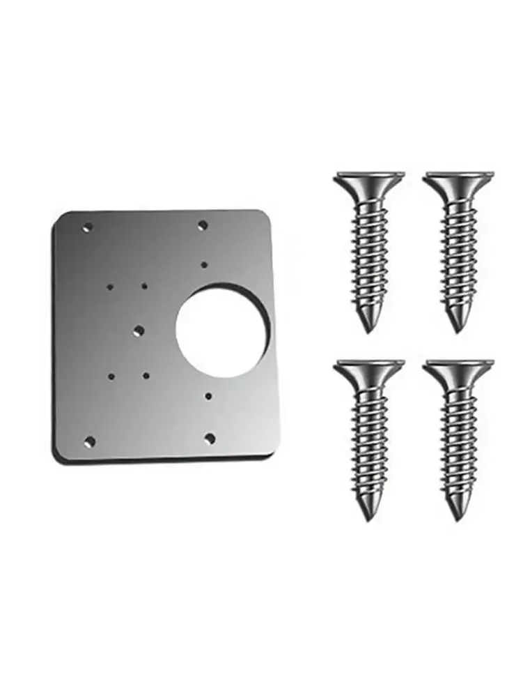 Шарнирная ремонтная пластина с крепежными винтами для шкафов мебели аксессуары