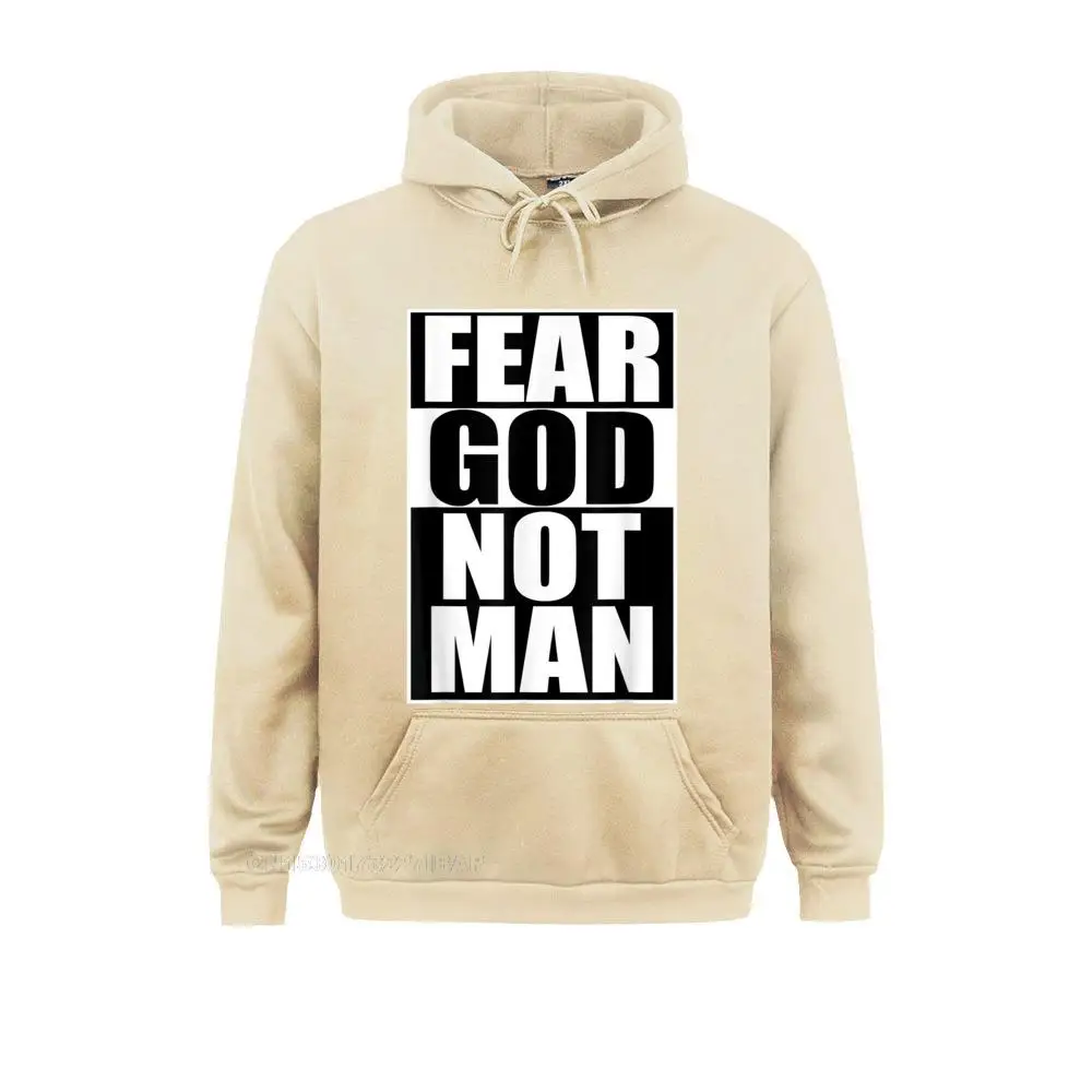 Fear God Not Man Cool Christian Hoodie Funny Gift Men Hoodies for Adult gothic Sweatshirts Geek 2021 Newest Clothes Long Sleeve images - 6