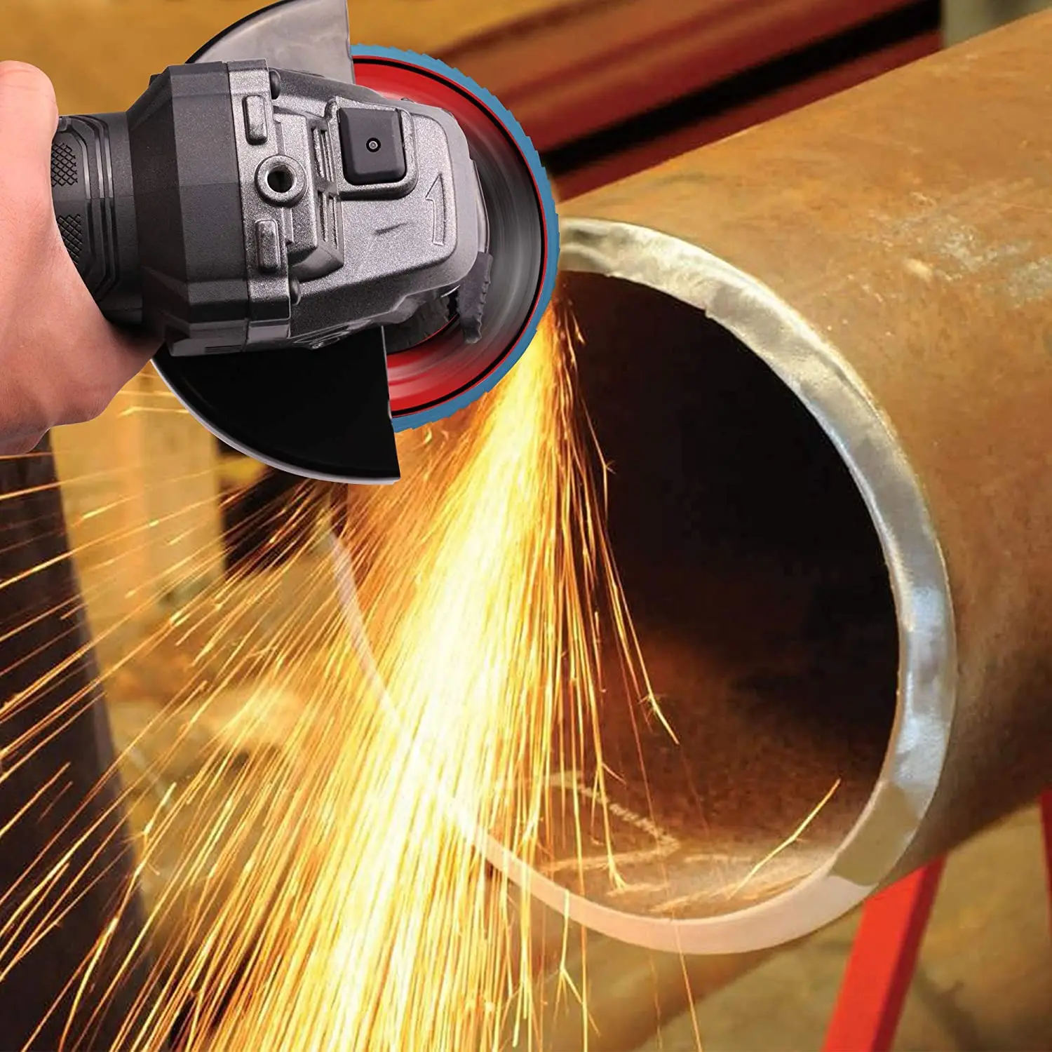 EZARC откидной диск 10/20 шт 115 мм T29 циркониевый абразивный шлифовальный круг 40/60/80/120