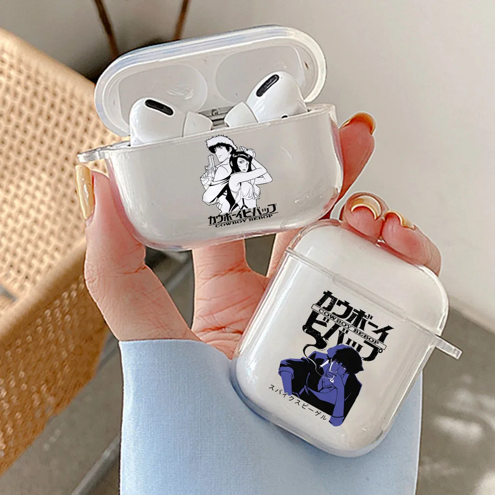 Чехол для наушников Apple Airpods 1 2 3 Pro Wirelesss чехол с японским аниме ковбойским принтом