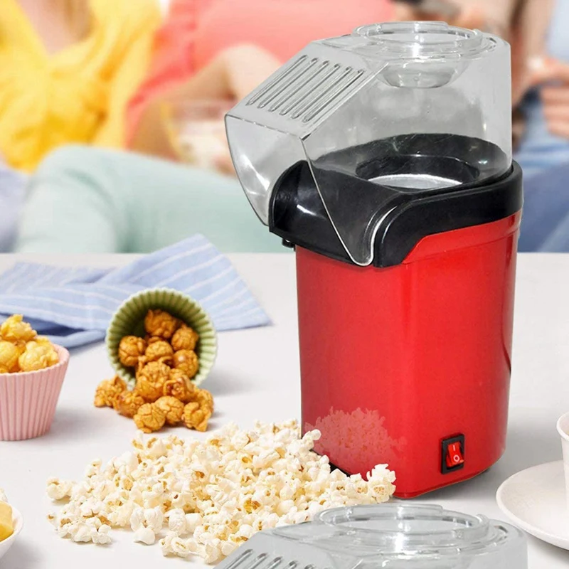 

Electric Corn corn Maker Machine, Fast Hot Air Mini corn per, Snack corn Maker for Home Family Party US PLUG