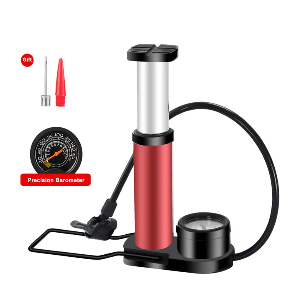 Портативный велосипедный мини насос высокого давления из алюминиевого сплава с