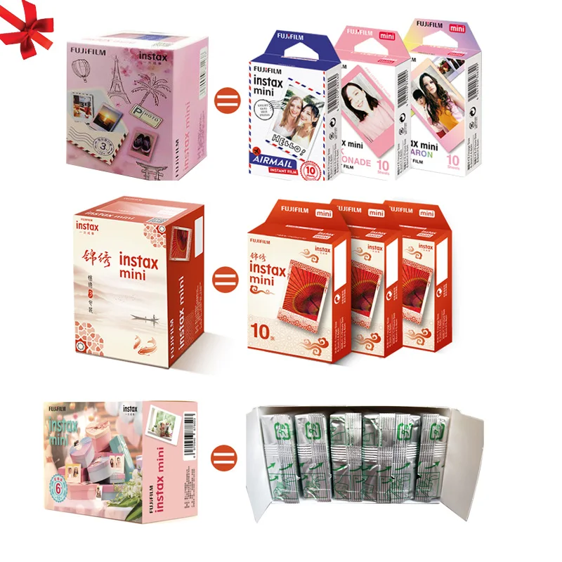 Fujifilm Instax Mini 8 9 Подарочная посылка для фотоаппарата FUJI Instant Photo 7s 70 90 25 Hello Kitty SP 1 2