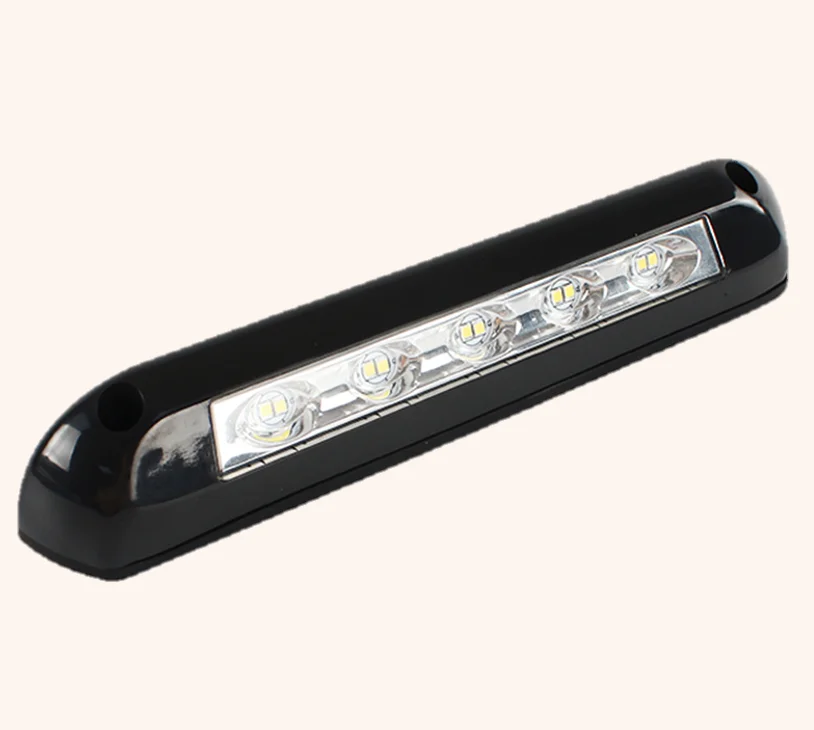 Водонепроницаемый черный светодиодный фонарь для автодома крыльца 12 В/24 В |