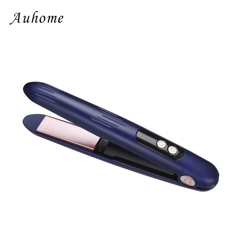 

Professional Hair Straightening 2 in 1 Multifunctional Hair Curler Wireless Waver Styling Tools Hair Curling Flat Portable Iron