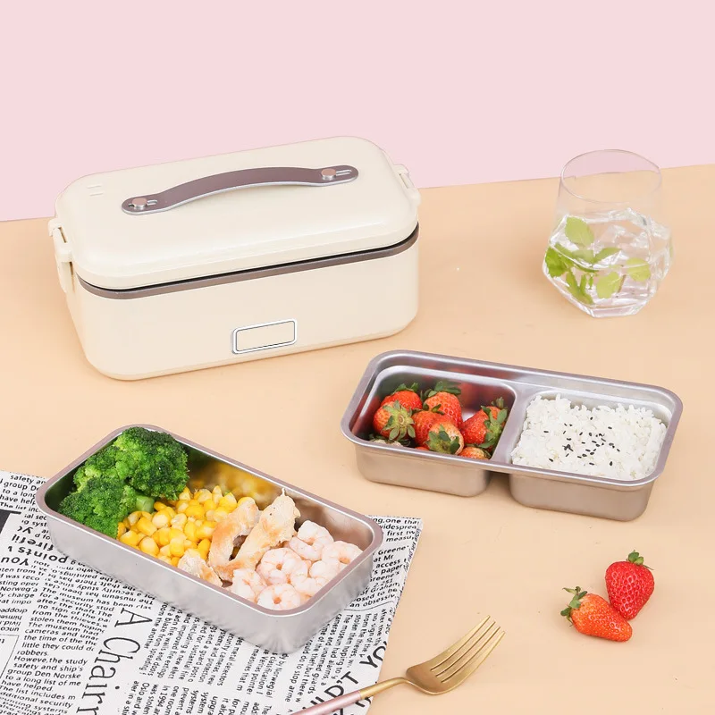 

Electric Heating Rice Office Workers New Insulation Lunch Container Plug-in Cooking Heating Rice Food Carrying Artifact Gift
