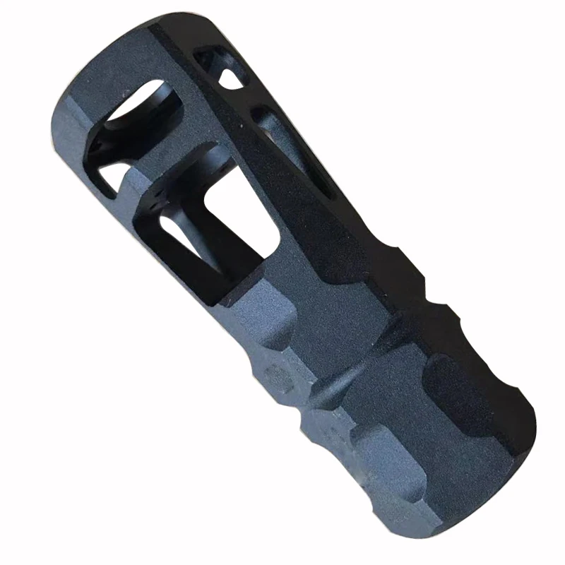 

14mm Counterclockwise Metal FAT Hollow Out Suppressor Adapter Muzzle Device For Toy Gun Gel Blaster Airsoft MAN AEG GBB