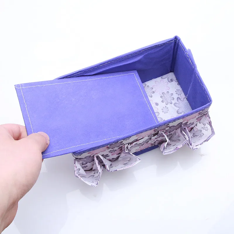 

1Pc Multifunction Open Cosmetic Bag High Quality New Folding Makeup Cosmetics Storage Box Beauty Floral Organizer Make Up Bag