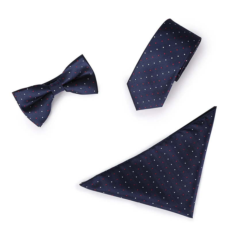 YUNCLOS комплект из 3 предметов в полоску с цветком галстуком деловые повседневные