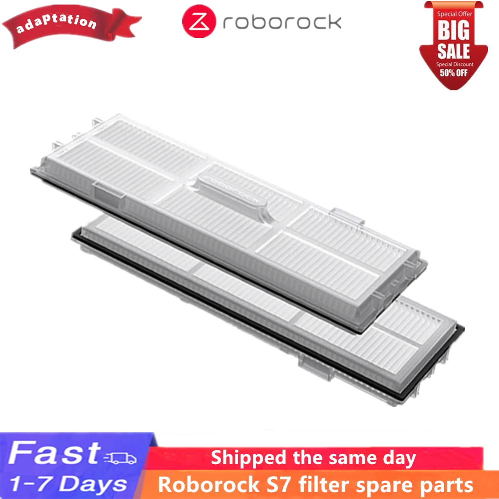 

Аксессуары для робота-пылесоса Xiaomi Roborock S7, моющийся фильтр S7, запасные части 100%, применимый Комплект деталей