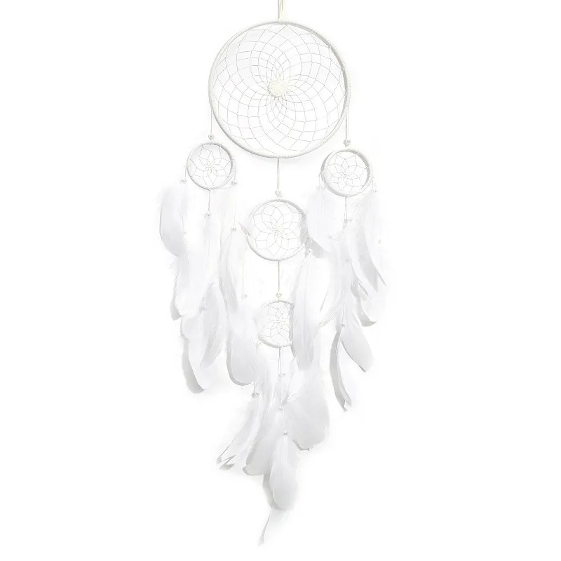 

Wedding decoration feather queen dream catcher wedding ornaments production stage layout pendant welcome background wall