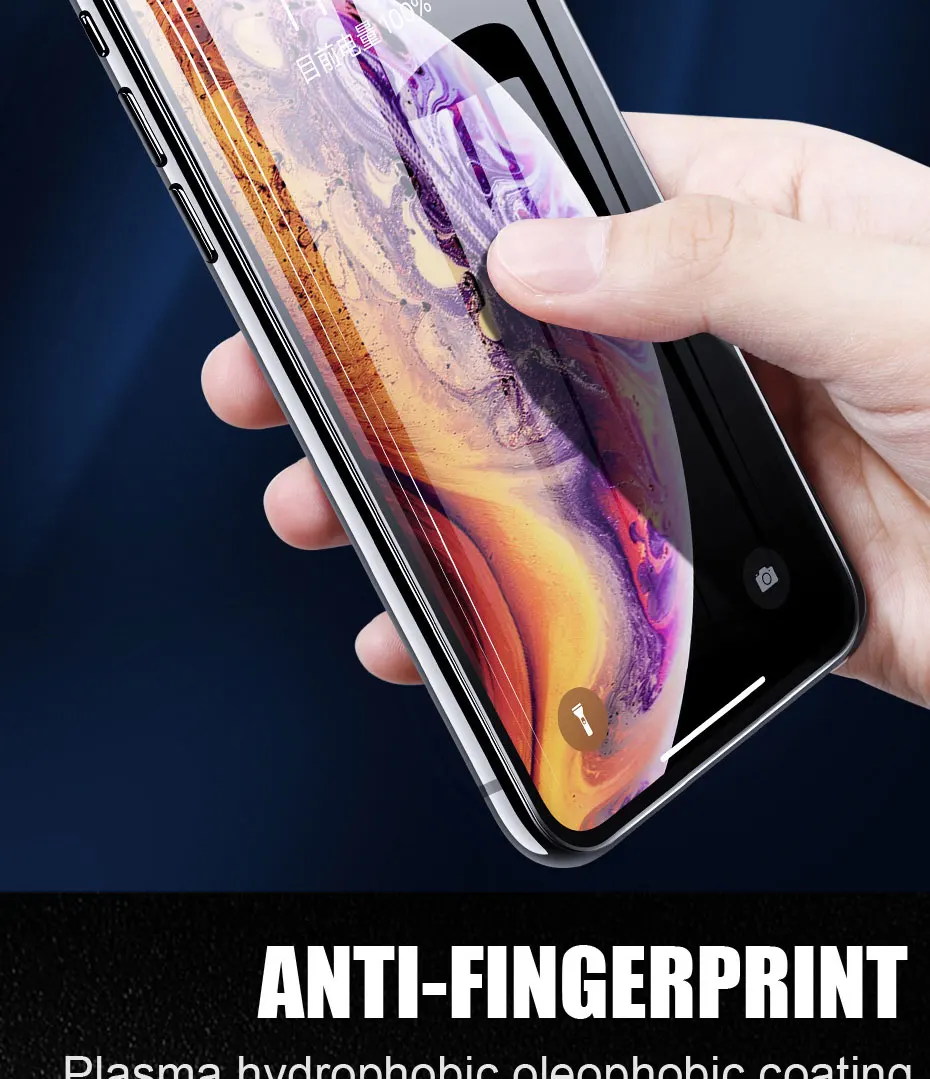 3 шт. 40D Защита экрана для iPhone 11 6 6 S 7 8 Plus X XS на iPhone XR XS 11 Pro Max мягкая защитная пленка не стекло