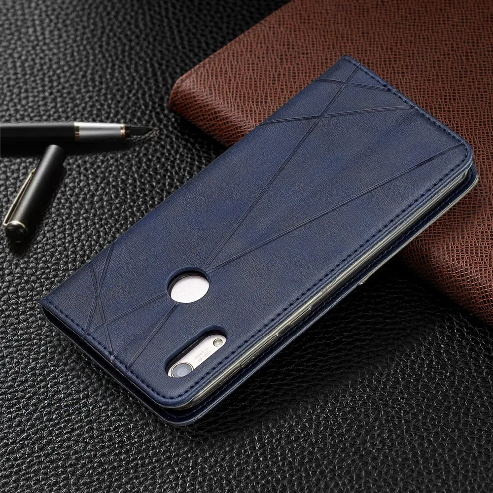 Flip Case For Huawei Y5 Y6 Pro Y7 Prime Y9 Prime Honor 7A Pro 7C 8A 8S 9X 10i Lite PU Leather Wallet Cover Coque Case